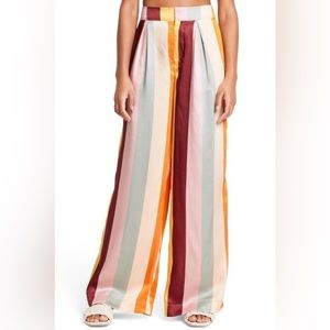 Fe Noel Wide Legged Stripped Pants; Fe Noel x Target- Size Medium